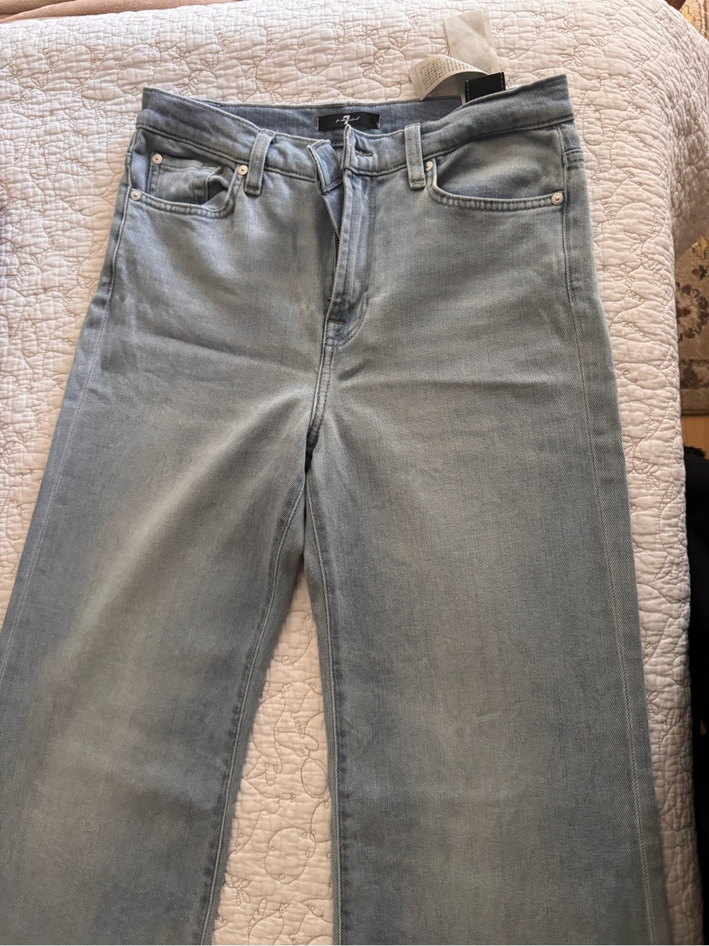 7 For All Mankind Dojo Light Blue Jeans